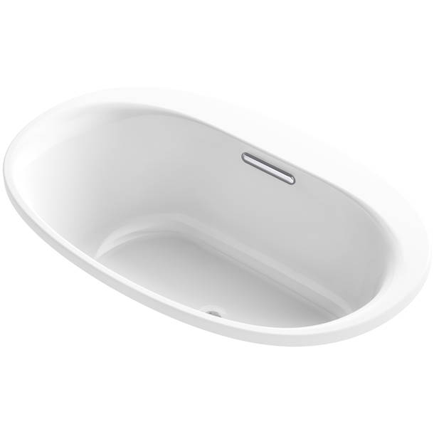 K57130 Kohler Underscore 60" x 36" Dropin Soaking Acrylic Bathtub